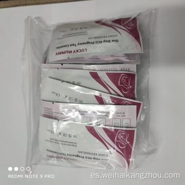 Un paso HCG Embarazo Kits de prueba de fertilidad Exportación al por mayor